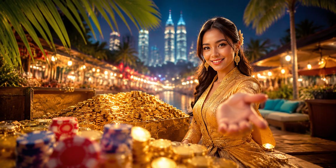 Suasana kasino langsung bertema kebaya di Kuala Lumpur ps6
